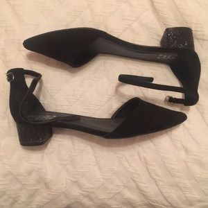 Suade Mini Heels/Flats